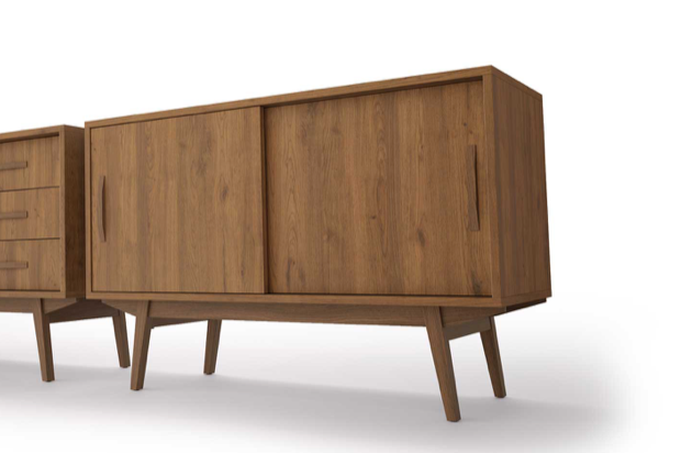 mueble baño Madero Atelier roble trebino