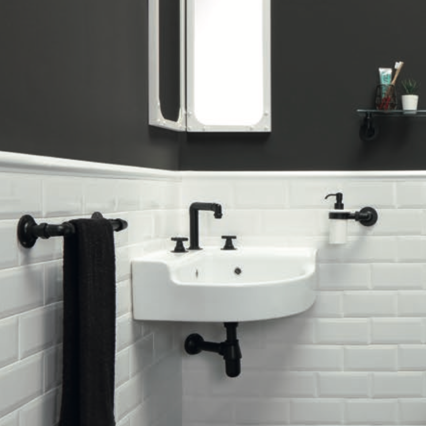 lavabo Industrialis esquinero