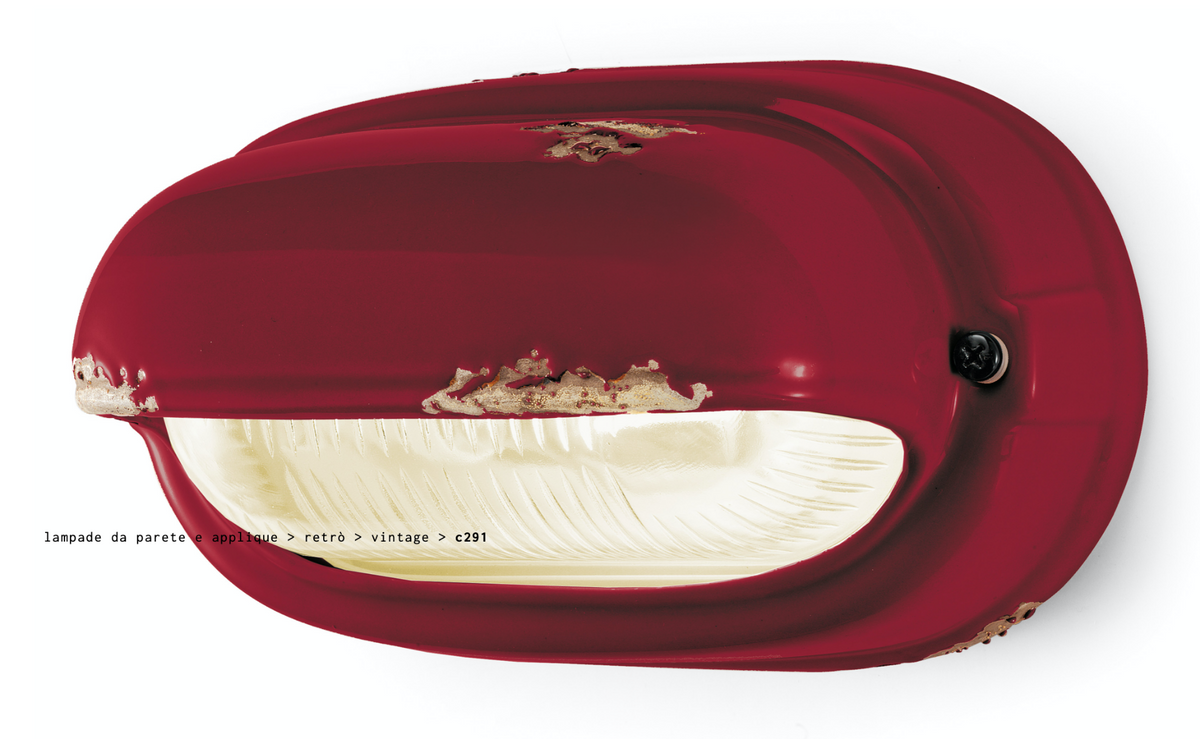 imagen aplique Vintage C291 rojo burdeos