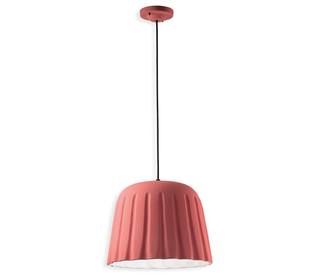imagen lámpara Madame Gres C2571 rosa coral