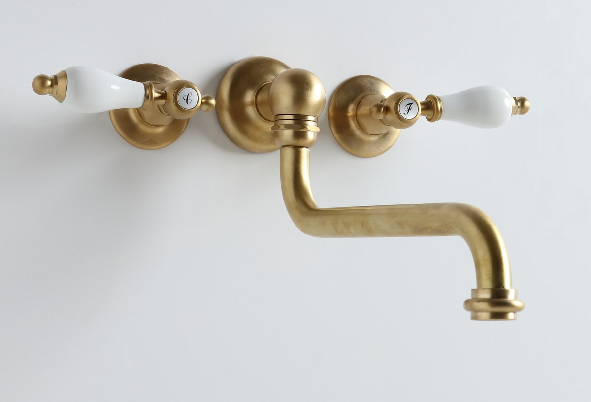 imagen grifería cocina lavabo RKF04 oro/anis