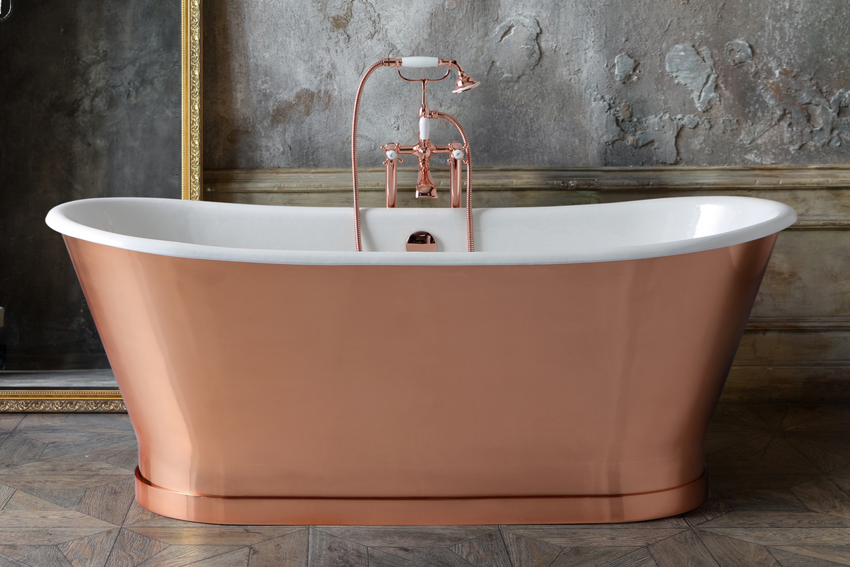 Cast Iron Bathtub Antica Vintage Style | Bleu Provence | Retrotimes