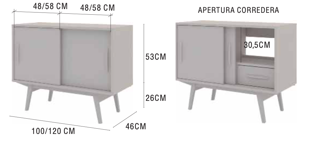 medidas mueble baño madero atelier