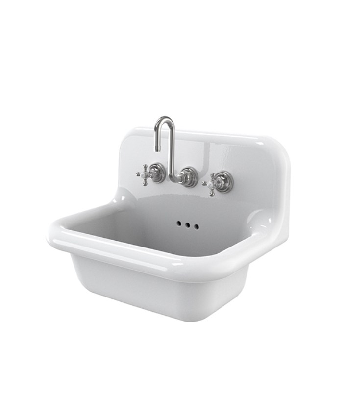 Lavabo de Cerámica Vintage Mediano True Colors | Bleu Provence | Retrotimes