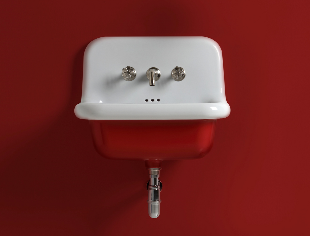 Lavabo de Cerámica Vintage Mediano True Colors | Bleu Provence | Retrotimes