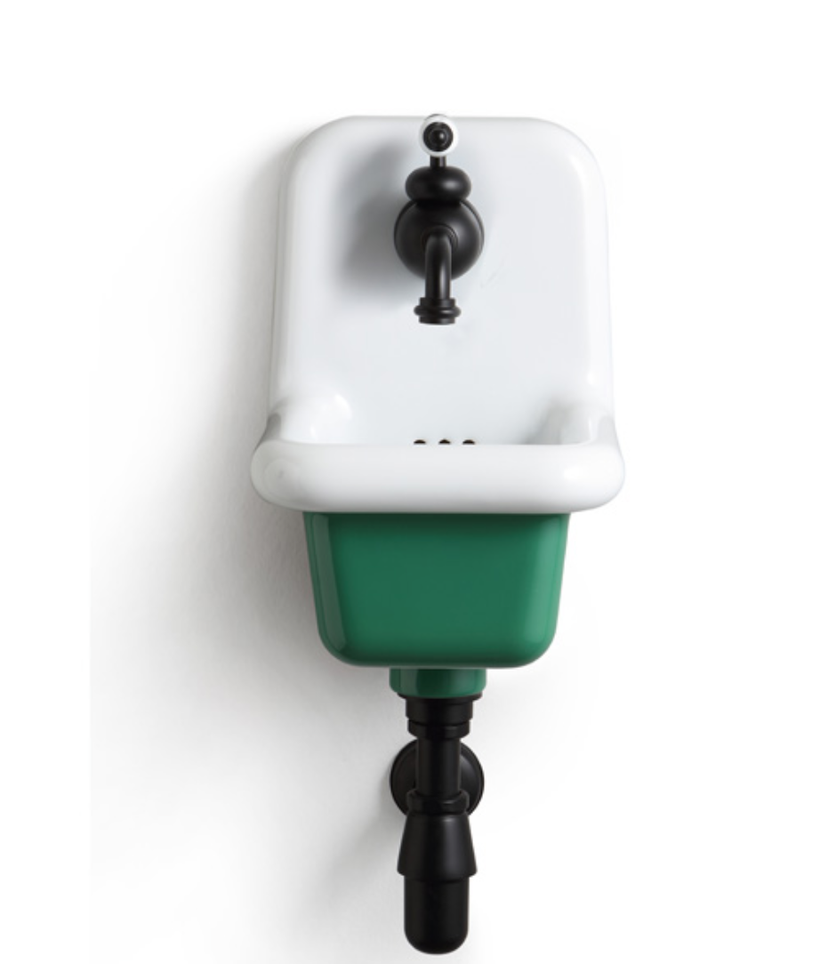 lavabo true colors mini color exterior verde prato