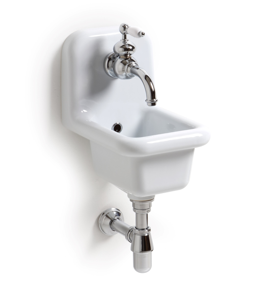 lavabo true colors mini color blanco vista perfil