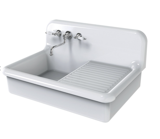 fregadero de cocina true  colors 90 asimétrico blanco