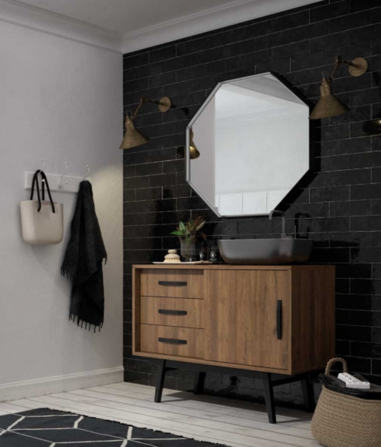 Espejo octagonal para Baño 