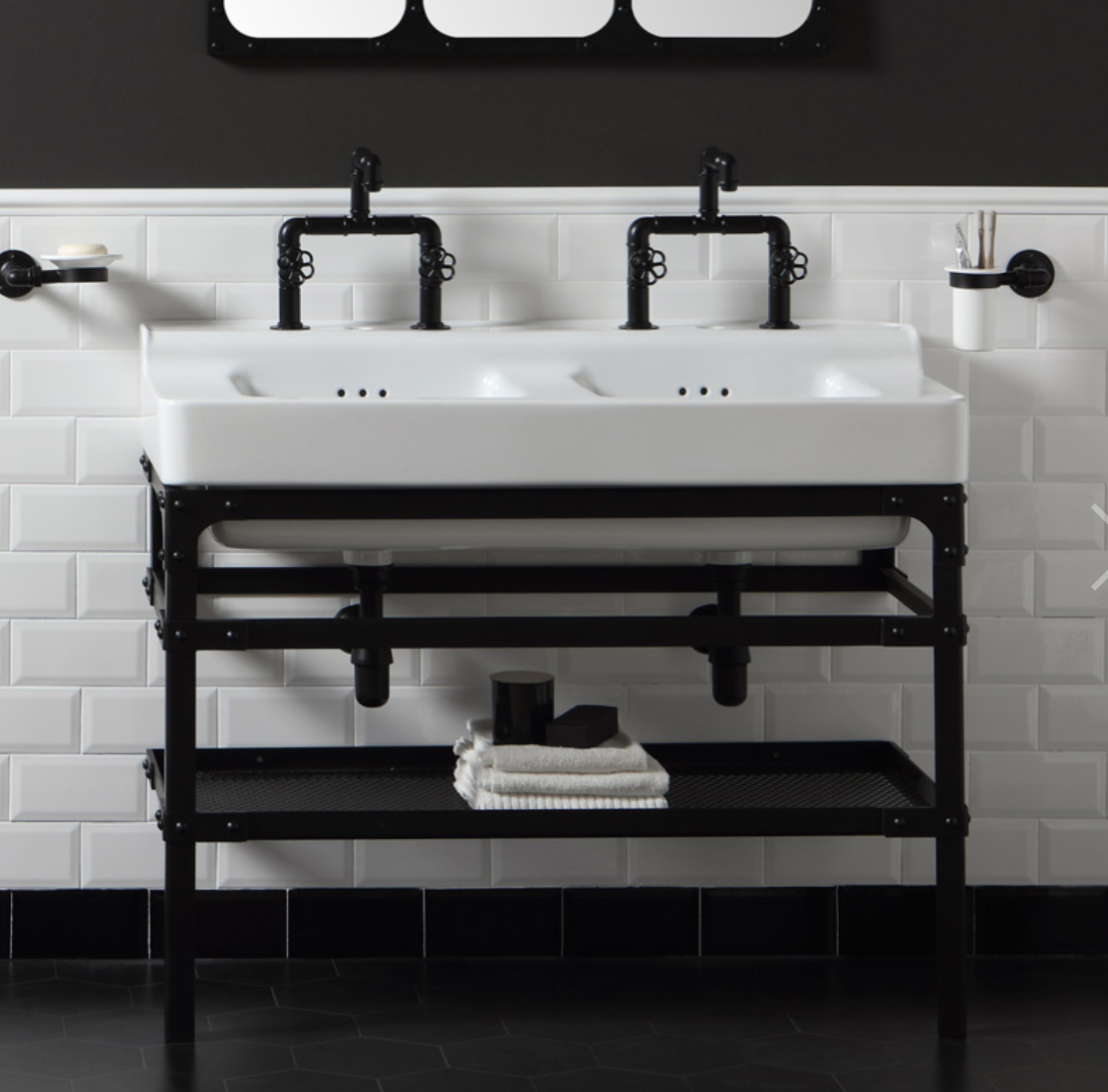 ambientación lavabo Industrialis 110cm  