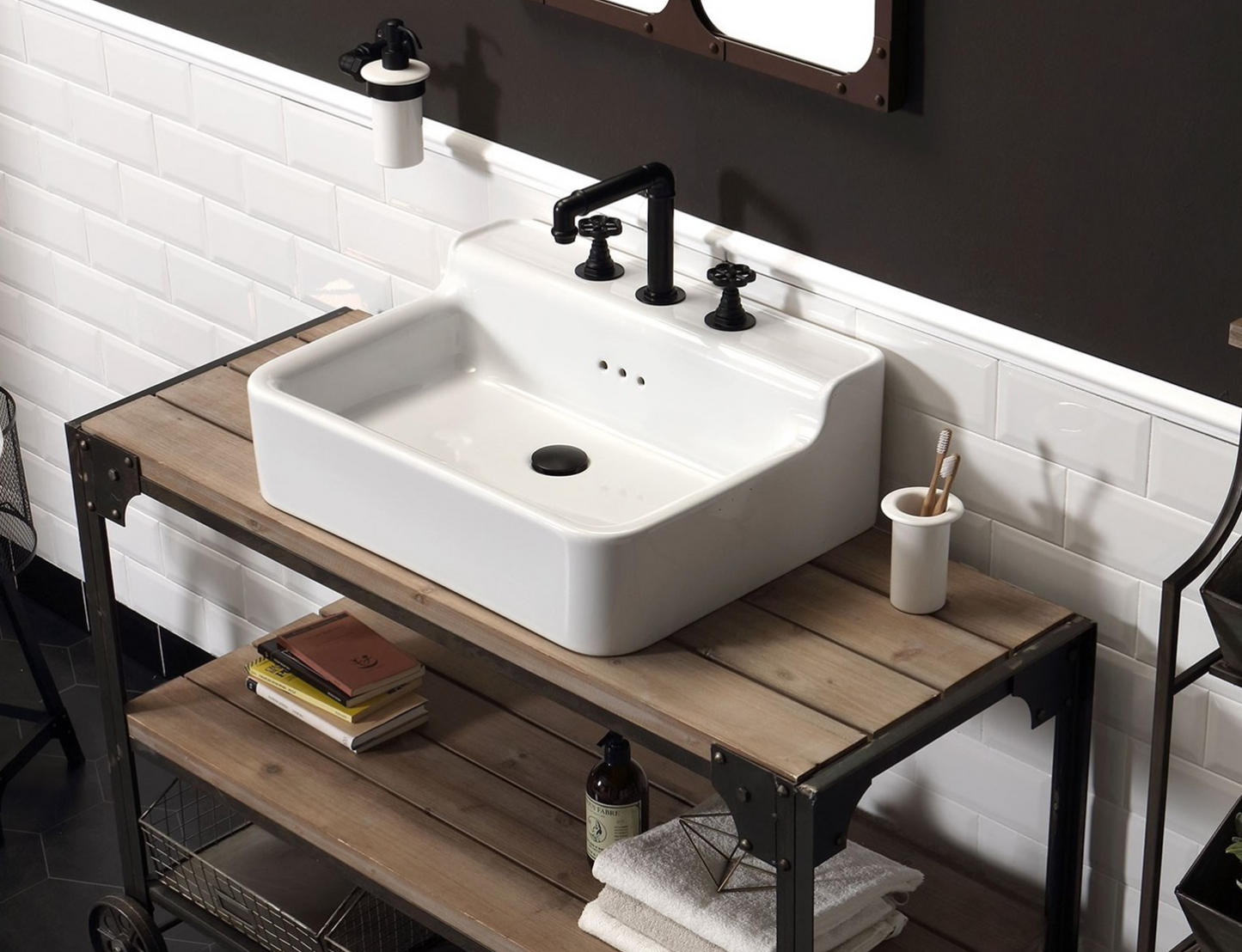 imagen lavabo sobreencimera Industrialis  