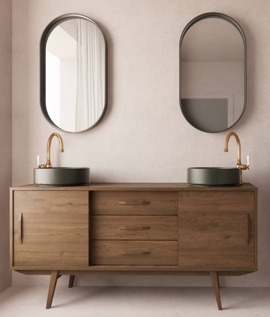 mueble baño madero atelier 179cm