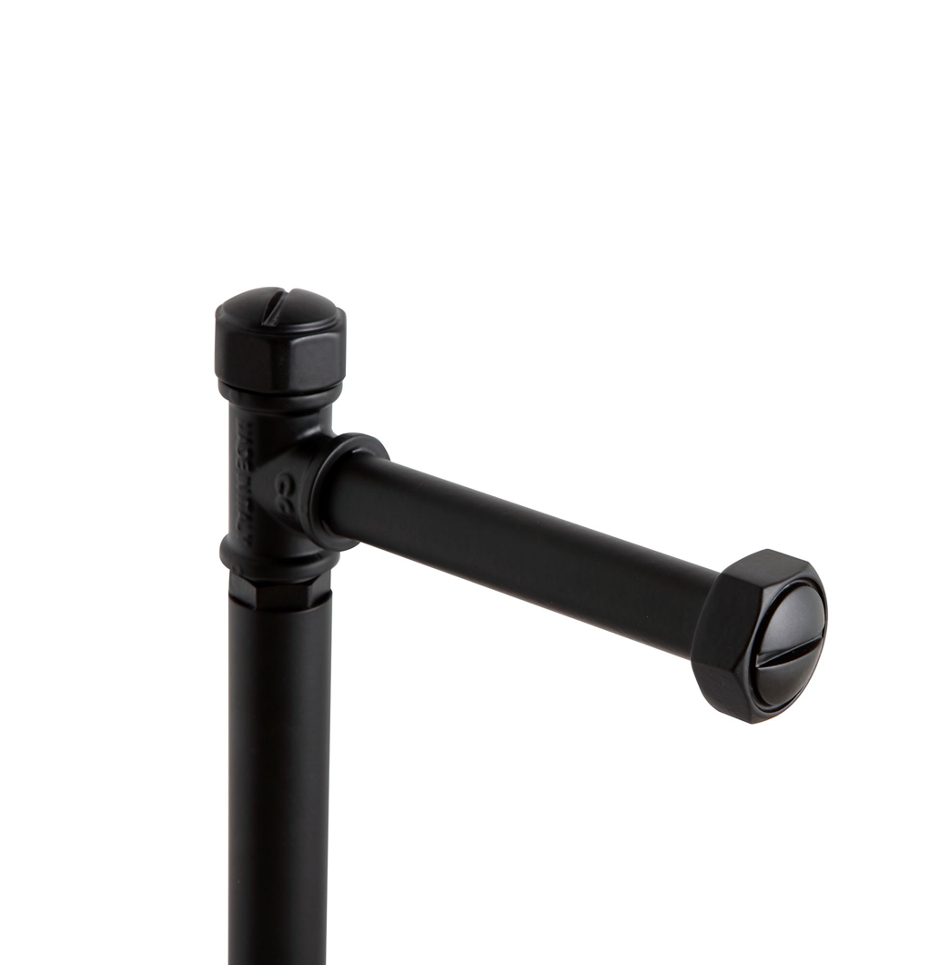 imagen detalle toallero pedestal Industrialis