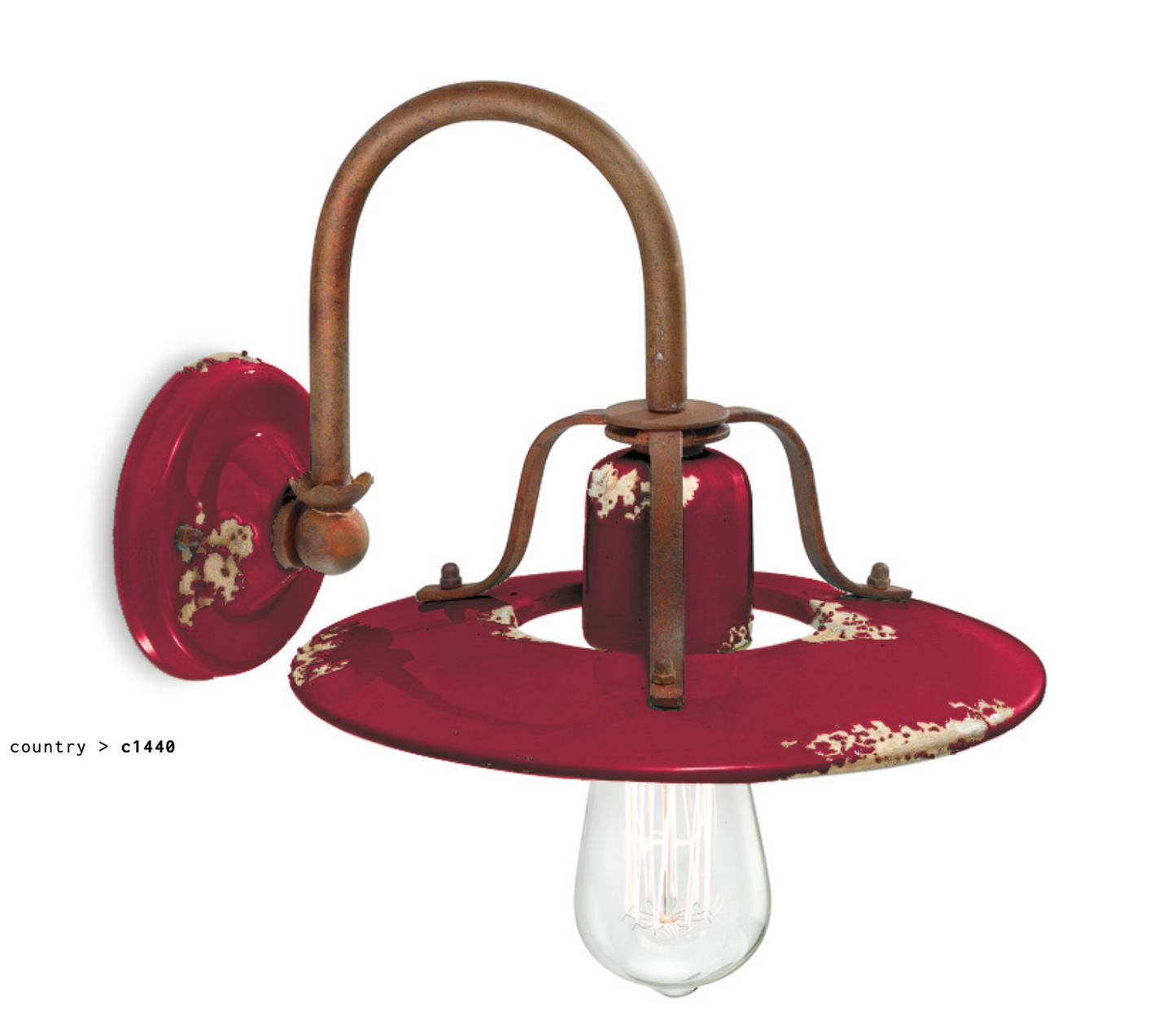 aplique C1440 burdeos vintage