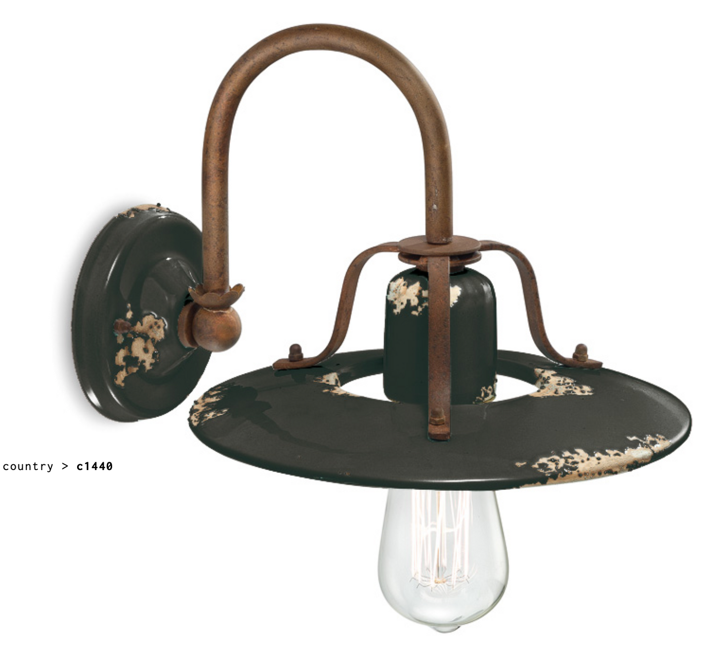 aplique C1440 negro vintage