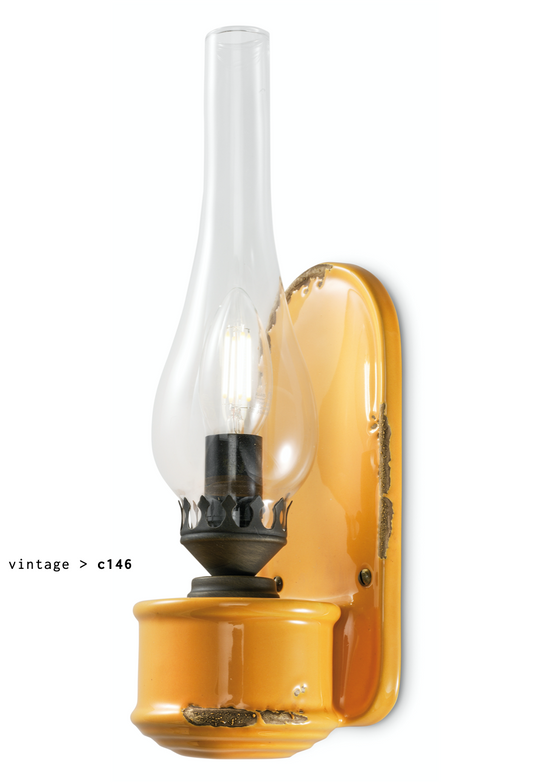 aplique Vintage C146 amarillo