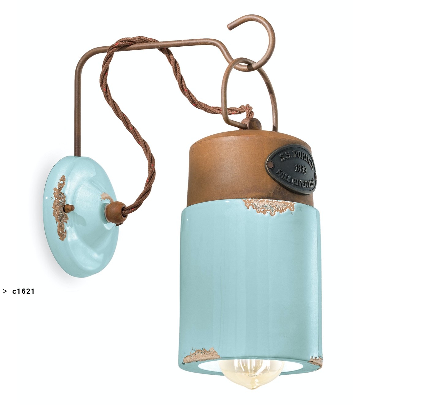 imagen aplique Industrial C1621 azul claro