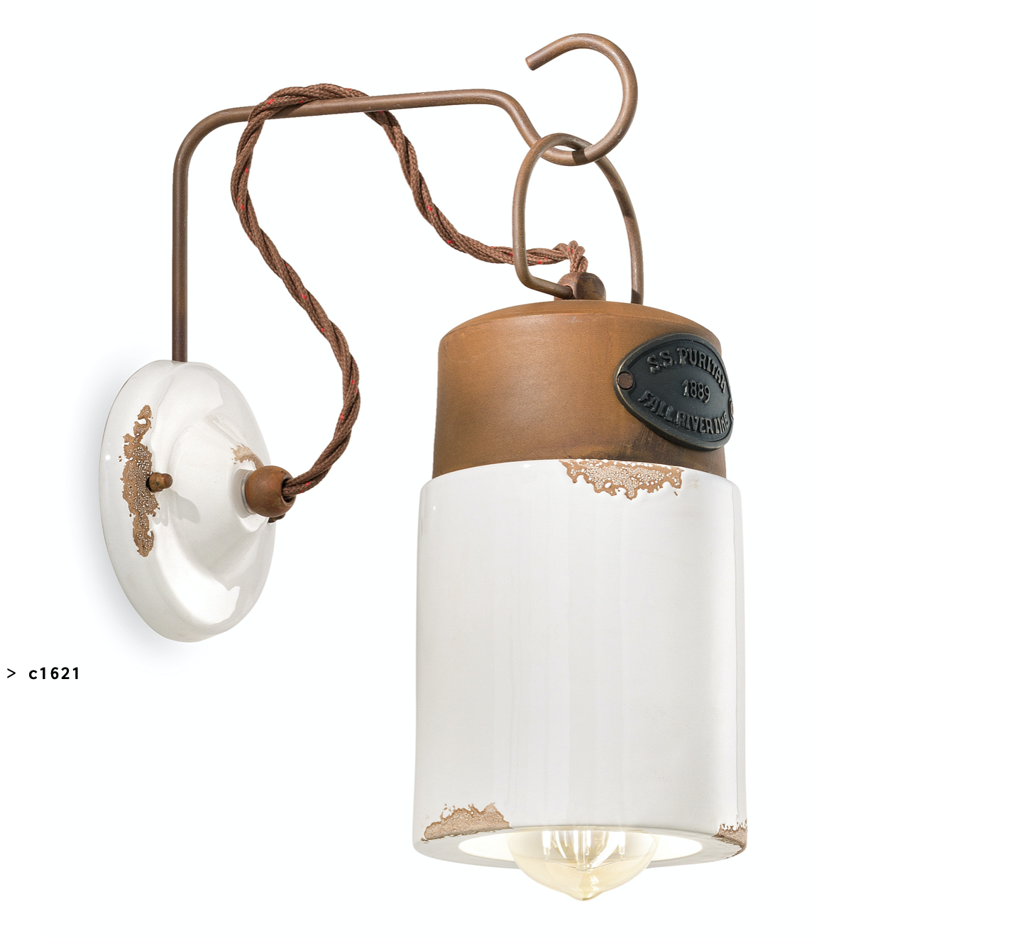 imagen aplique Industrial C1621 blanco 