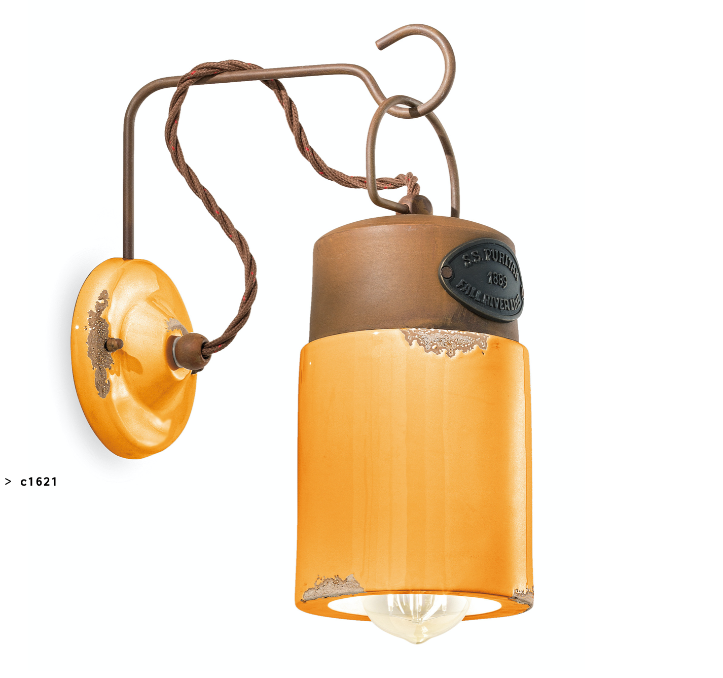 imagen aplique Industrial C1621 amarillo