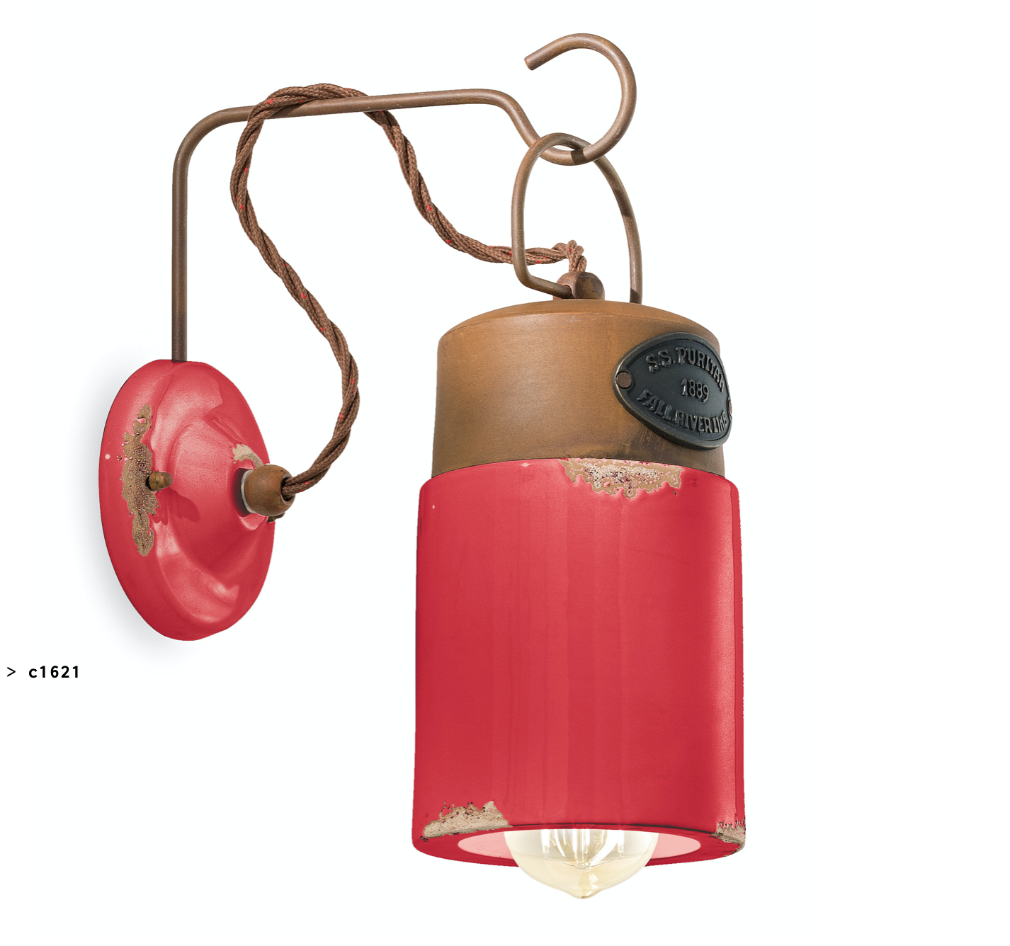 imagen aplique Industrial C1621 rojo