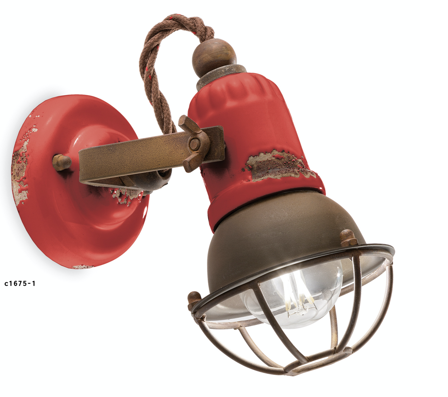 imagen aplique Loft 1675-1 rojo