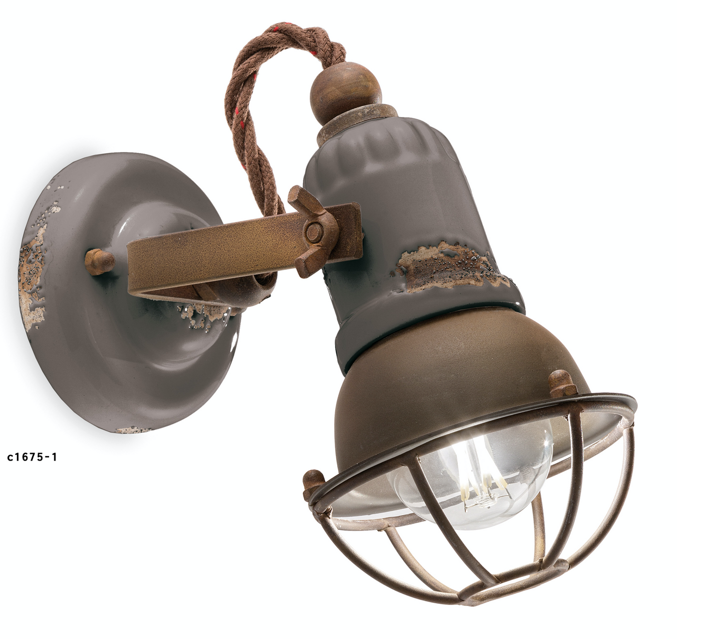 imagen aplique Loft 1675-1 gris