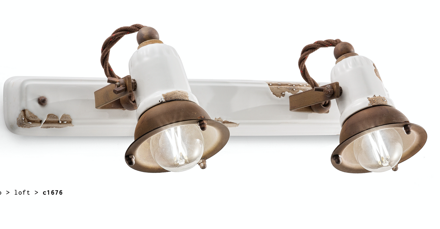 imagen aplique doble Urban C1676 blanco