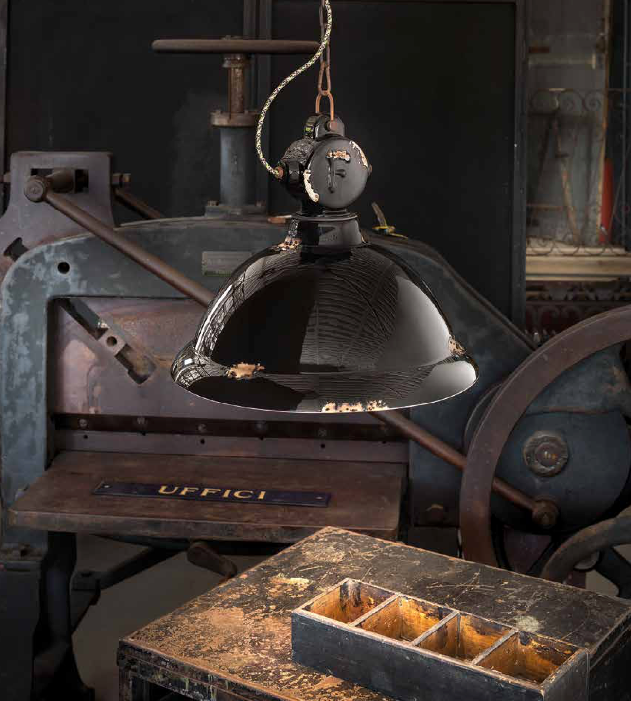 ambientación lámpara colgante Industrial C1710