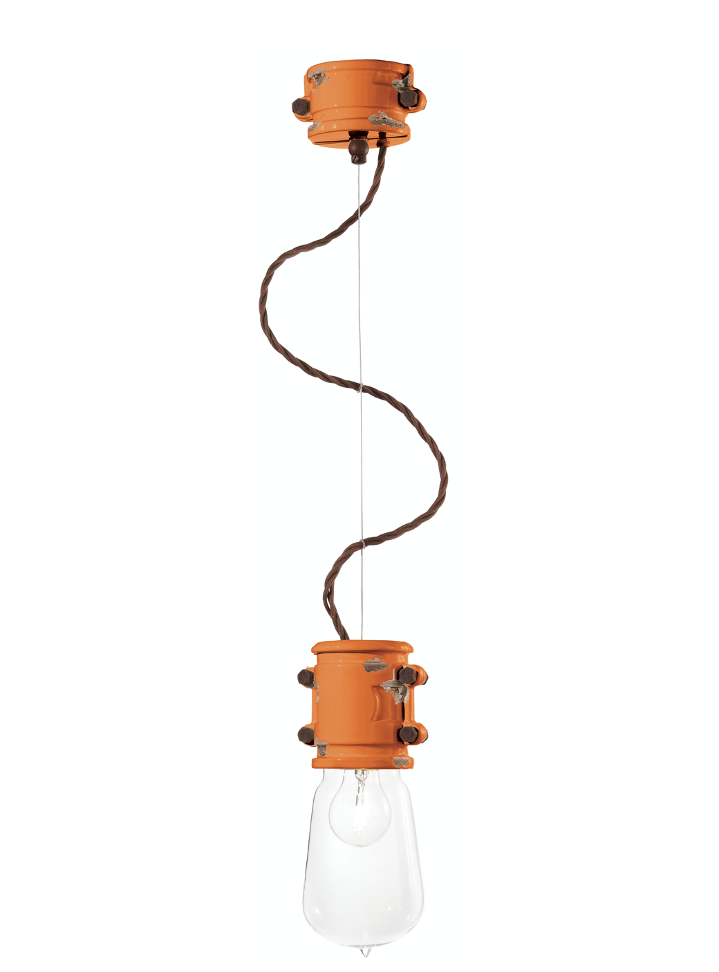imagen lámpara colgante Urban C1520 naranja