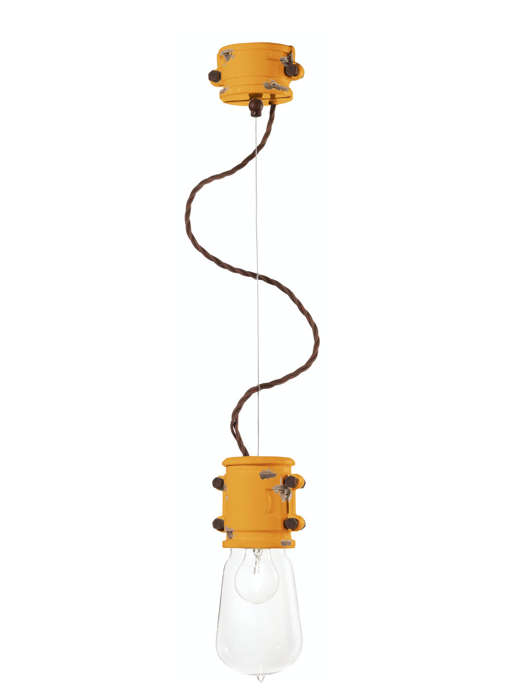 imagen lámpara colgante Urban C1520 amarillo