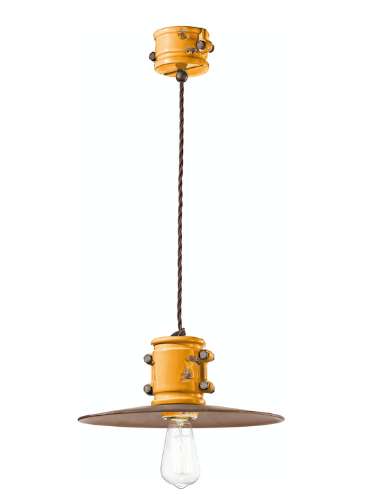 imagen lámpara colgante Urban C1522 amarillo