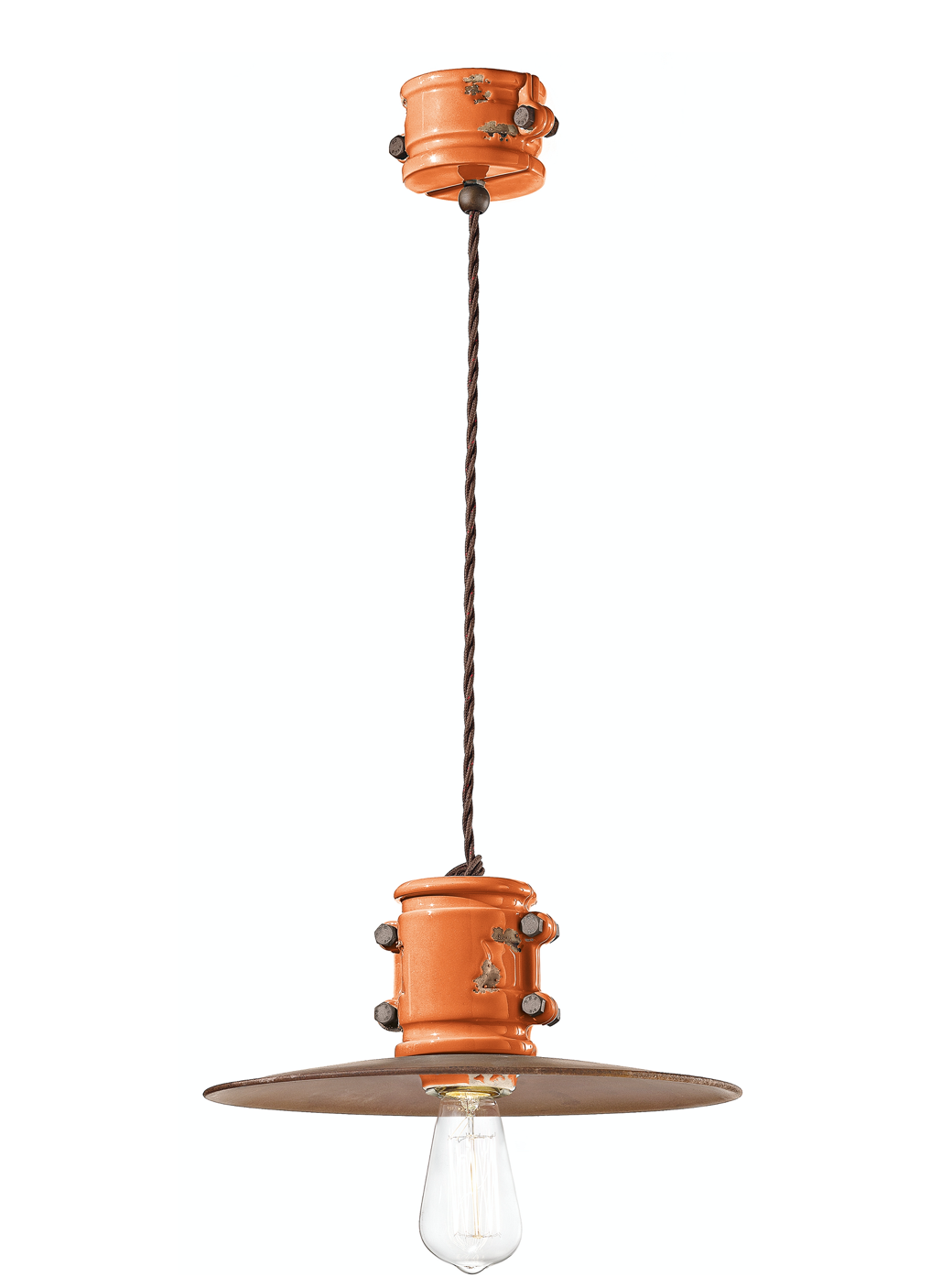 imagen lámpara colgante Urban C1522 naranja