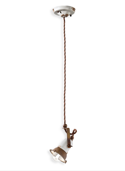 imagen lámpara colgante Loft C1660 blanco