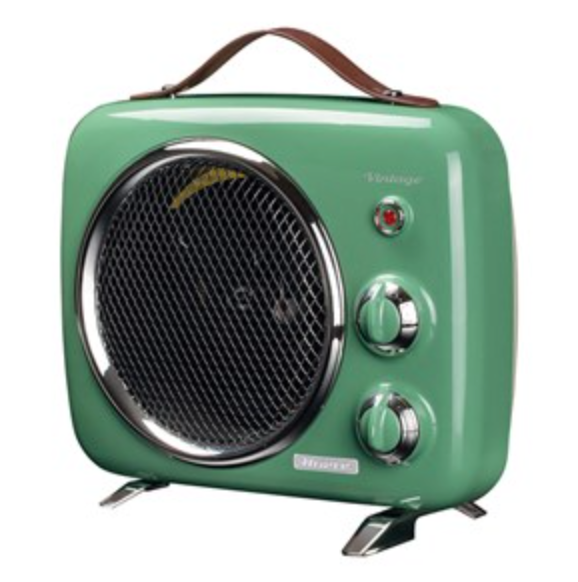 imagen termoventilador Ariete Vintage verde