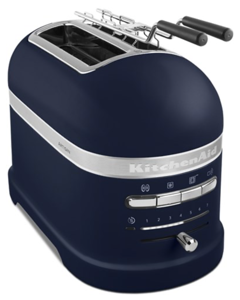 imagen tostador 2 ranuras Kitchen Aid Artisan azul tinta