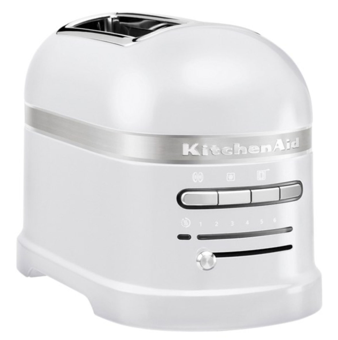 imagen tostador 2 ranuras Kitchen Aid Artisan blanco perla