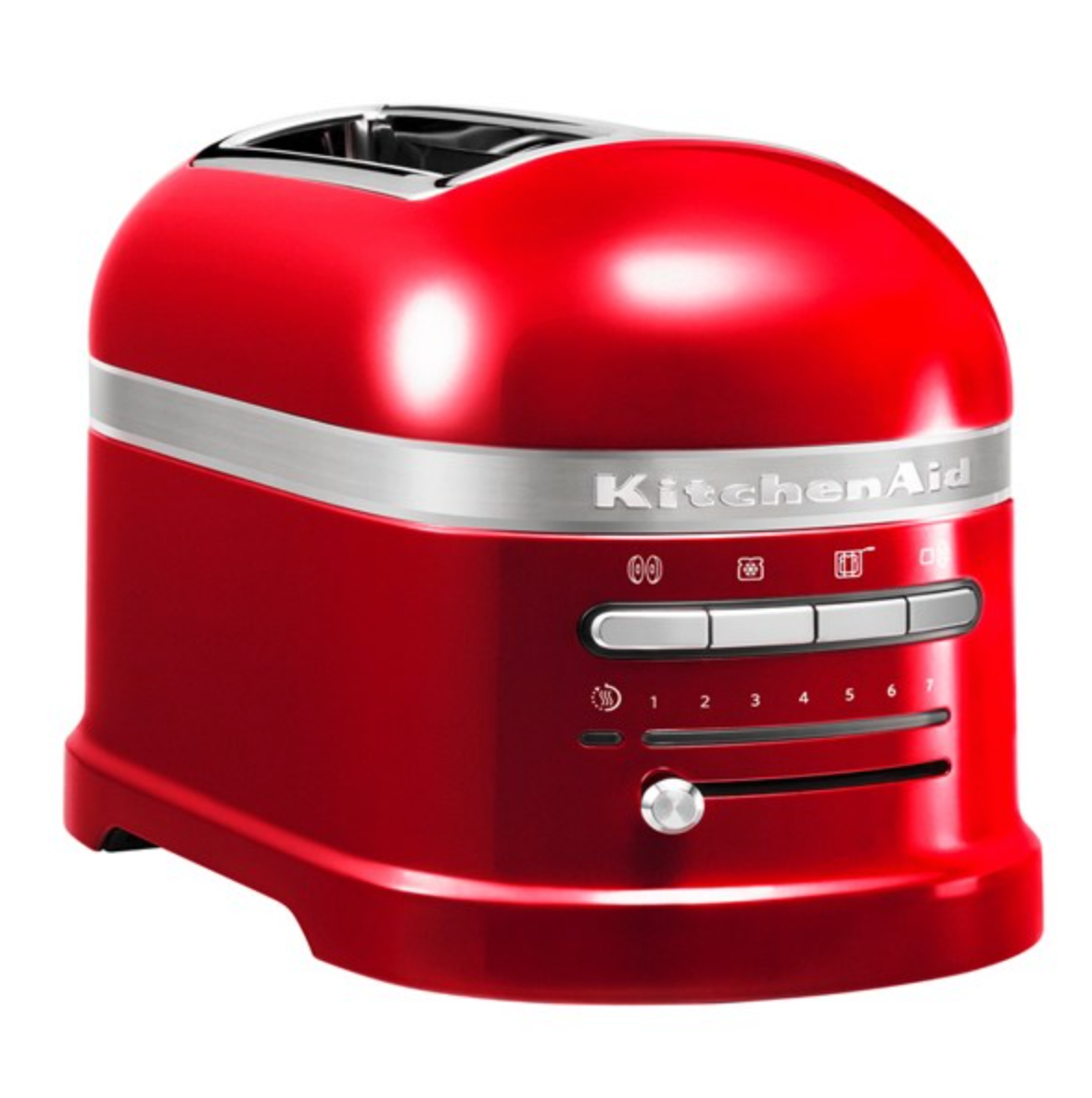 imagen tostador 2 ranuras Kitchen Aid Artisan rojo manzana