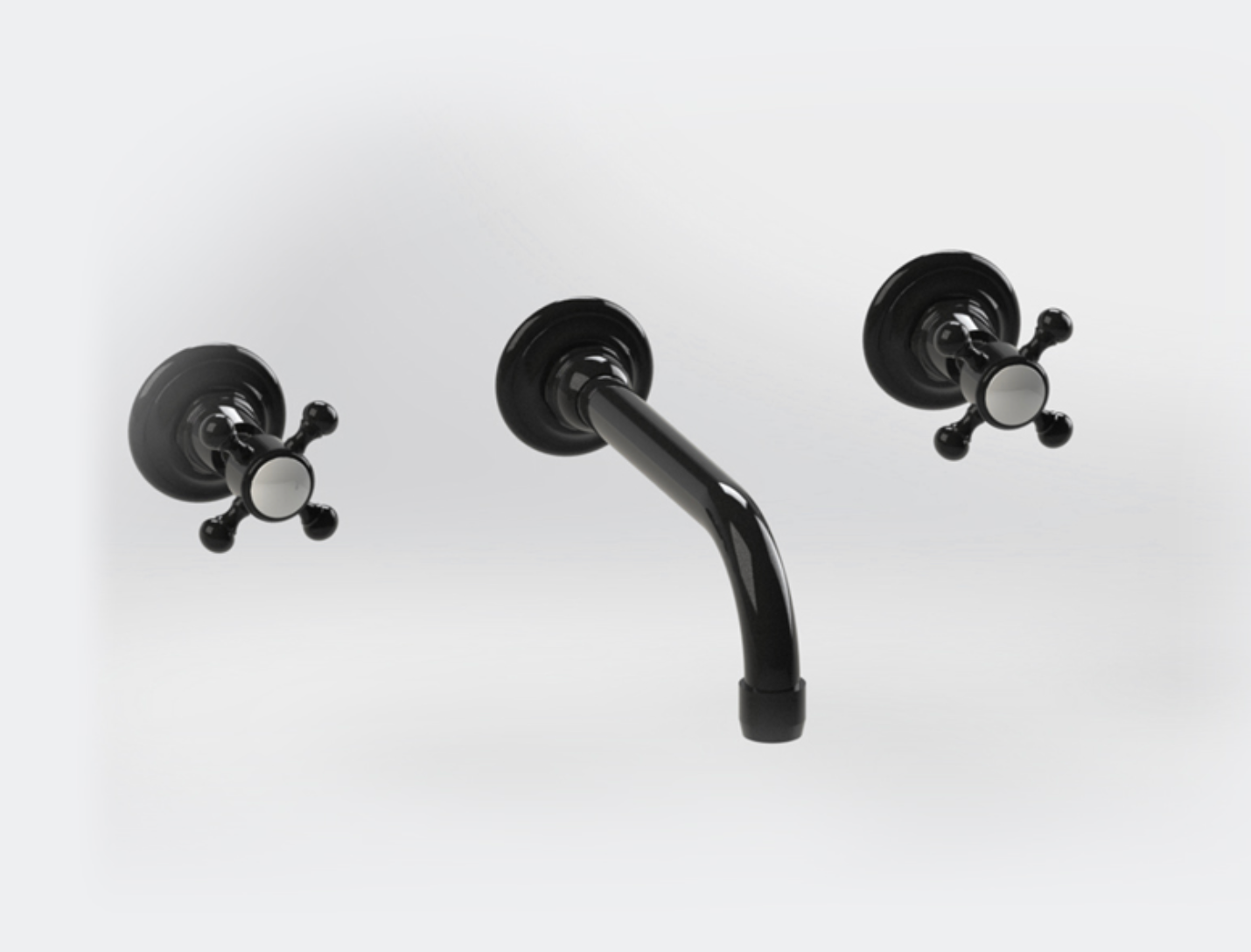 imagen grifería lavabo RL1012 níquel negro