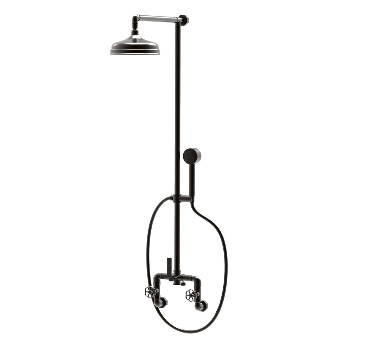 imagen grifería ducha Metropolitan RDMT318 en RAL negro