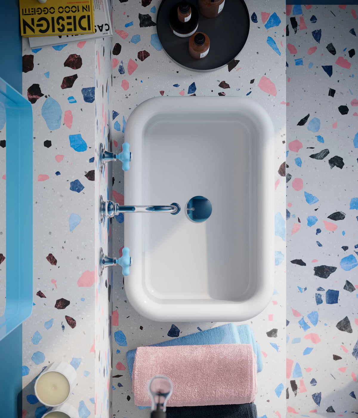 vista lavabo True Colors Lite sobreencimera 