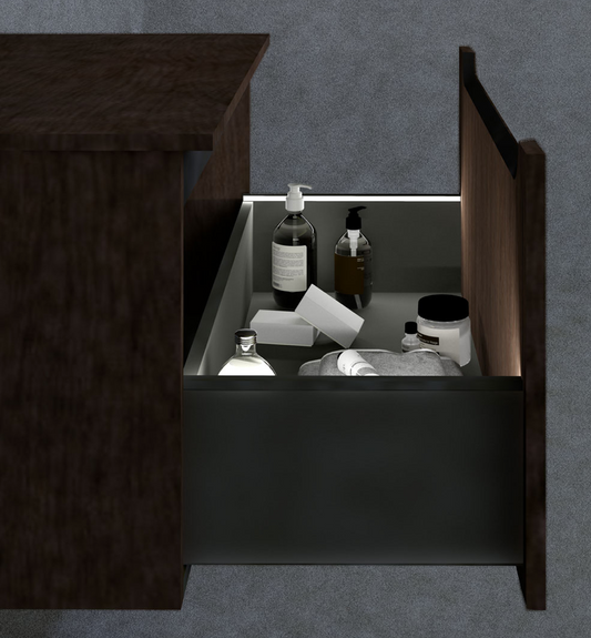 imagen iluminación interior cajón Kimono