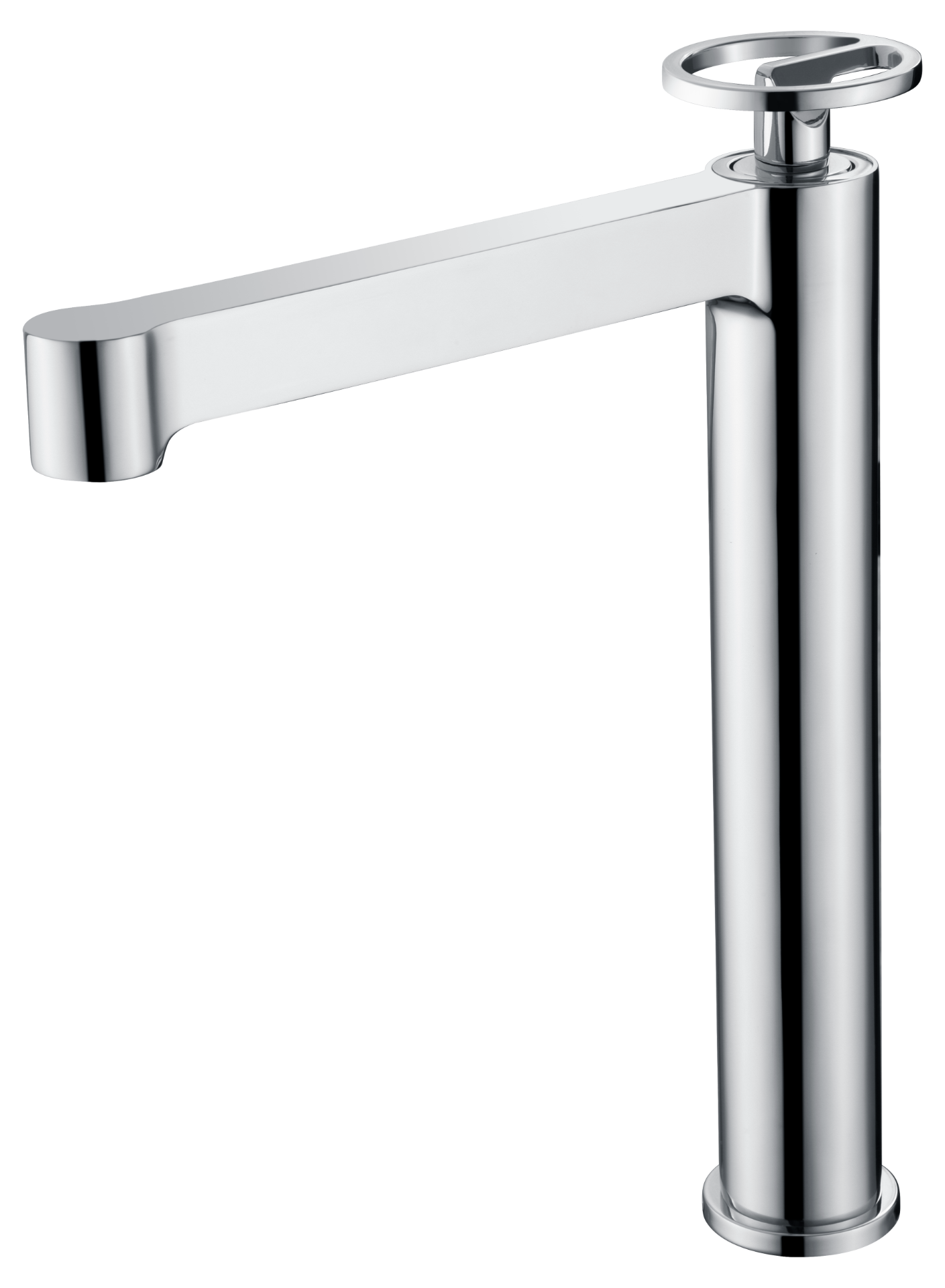 imagen grifería lavabo alto Olimpo cromada