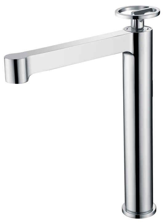 imagen grifería lavabo alto Olimpo cromada