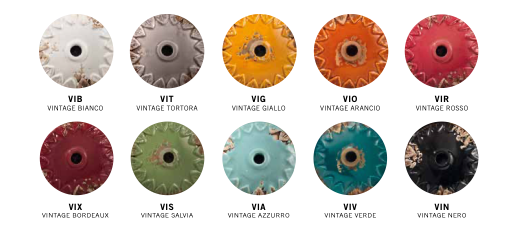 colores disponibles para lámpara colgante estilo Industrial 
