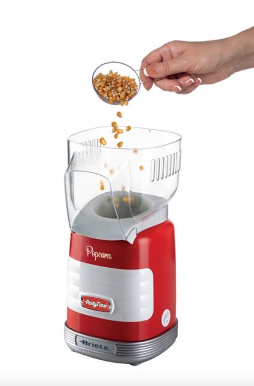 imagen máquina palomitas Party Time Popper de Ariete estilo Retro