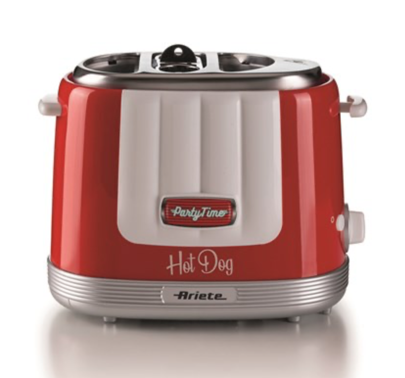 imagen máquina Hot Dog Party Time de Ariete estilo Retro