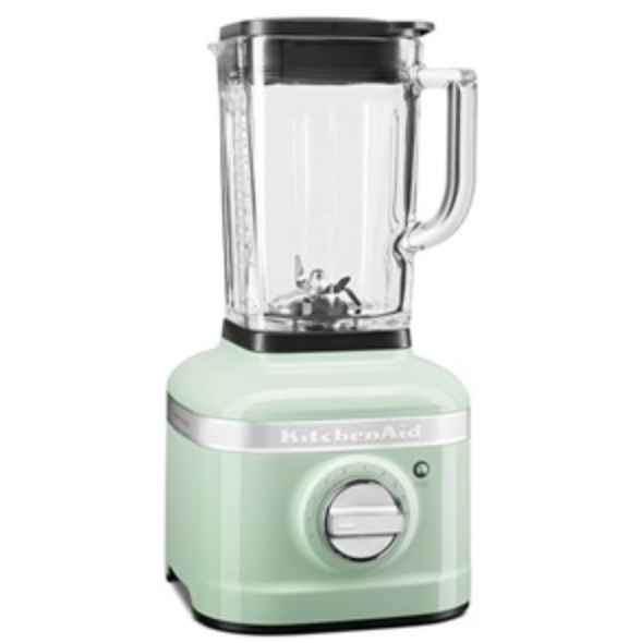 imagen batidora vaso Artisan KitchenAid en pistacho
