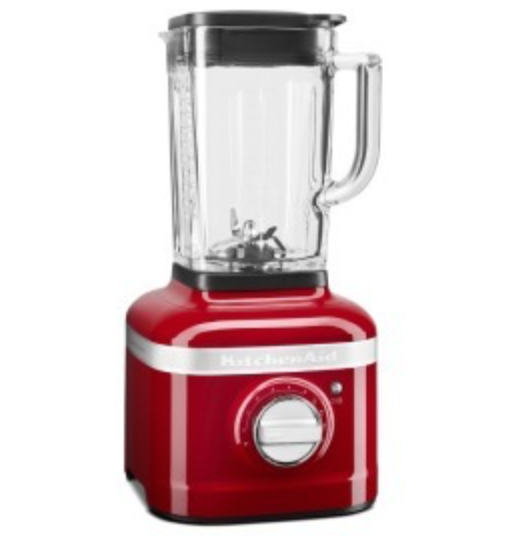 imagen batidora vaso Artisan KitchenAid en rojo manzana