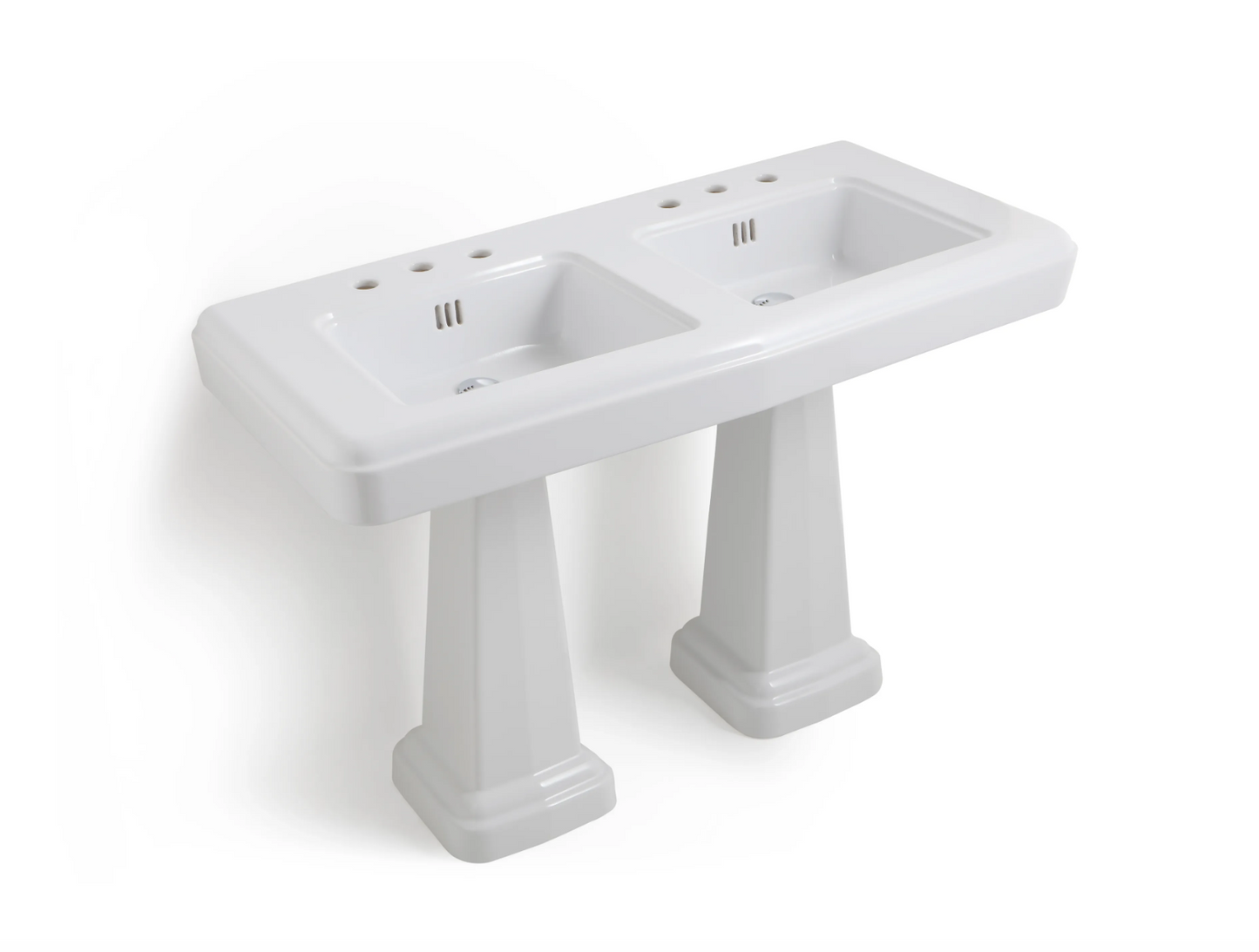 imagen lavabo extragrande doble peana So Fifties 