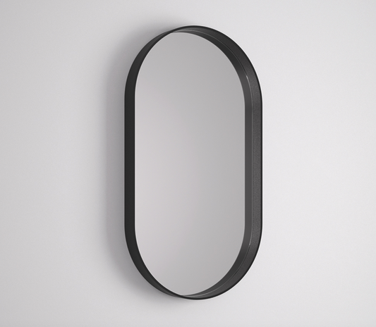 imagen espejo caja Oval en negro